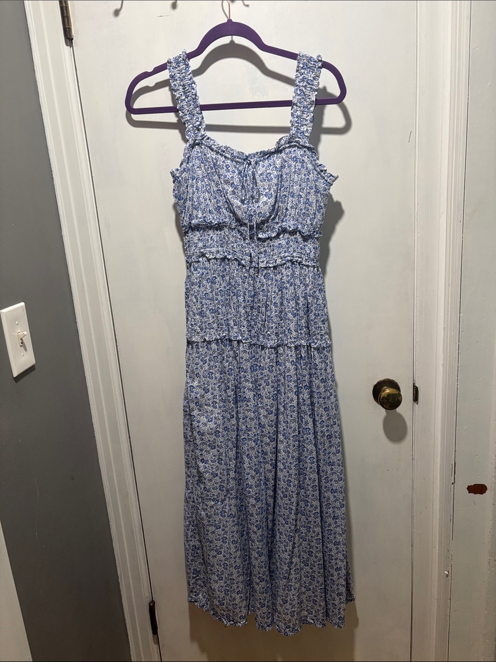 GAP x DOEN floral midi dress limited edition size medium